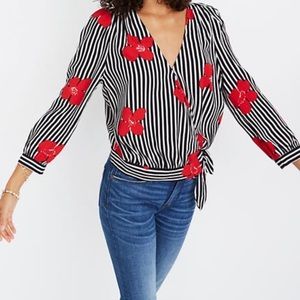 Madewell Wrap in Candied Orchid